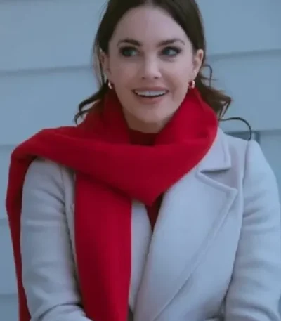 Jillian Murray Christmas Keepsake White Wool Coat