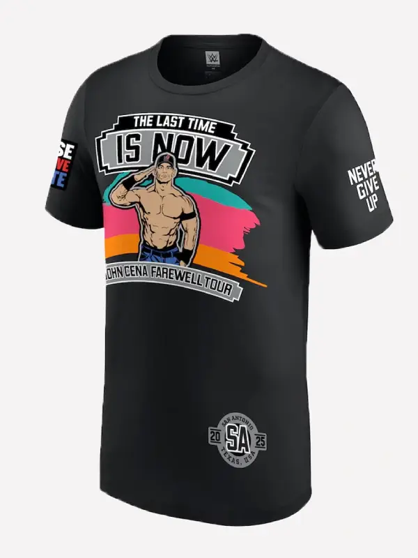 John Cena Farewell Tour 2025 San Antonio T-Shirt John Cena Farewell Tour 2025 San Antonio T-Shirt