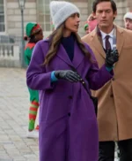 Jolly Good Christmas Anji Patel Purple Coat
