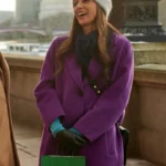 Jolly Good Christmas Anji Patel Purple Coat