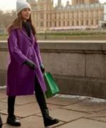 Jolly Good Christmas Anji Patel Purple Coat