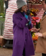 Jolly Good Christmas Anji Patel Purple Coat