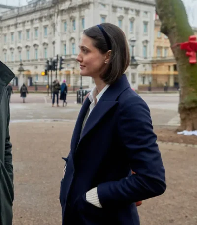 Jolly Good Christmas Sophie Hopkins Wool Trench Coat