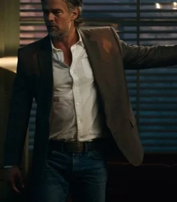 Josh Duhamel Ransom Canyon Brown Blazer