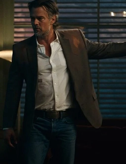 Josh Duhamel Ransom Canyon Brown Blazer Josh Duhamel Ransom Canyon Brown Blazer
