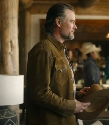 Josh Duhamel Ransom Canyon Suede Jacket