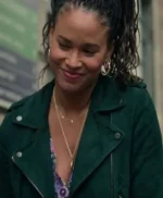 Joy Bryant The Spiderwick Chronicles 2024 Biker Jacket