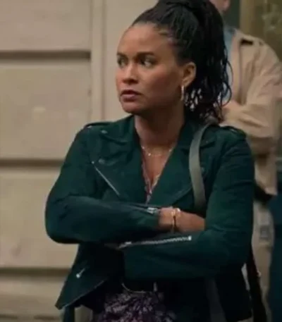 Joy Bryant The Spiderwick Chronicles 2024 Biker Jacket