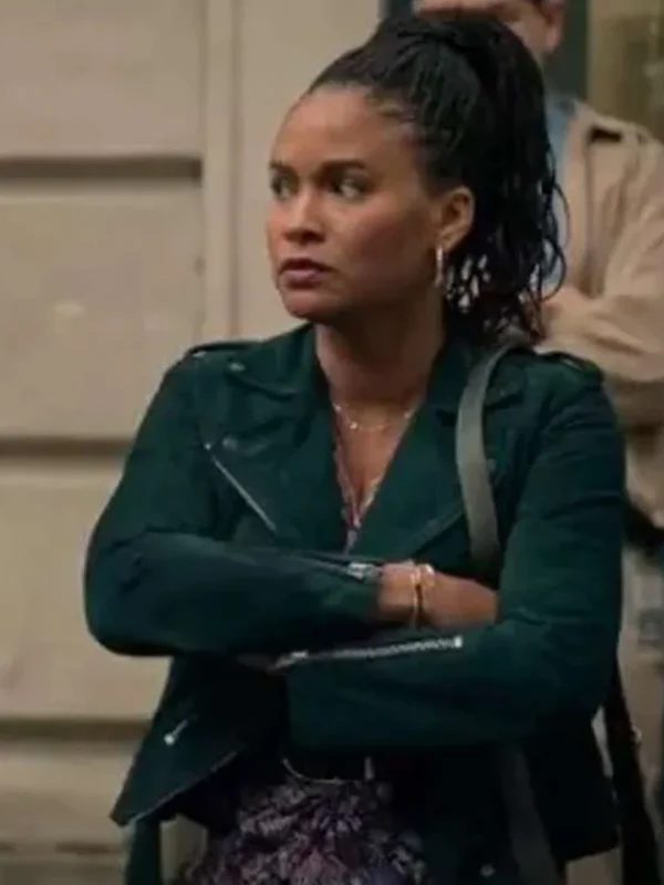 Joy Bryant The Spiderwick Chronicles 2024 Biker Jacket