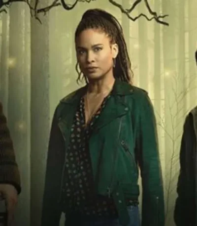 Joy Bryant The Spiderwick Chronicles 2024 Biker Jacket