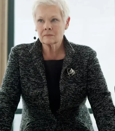 Judi Dench James Bond Skyfall Coat