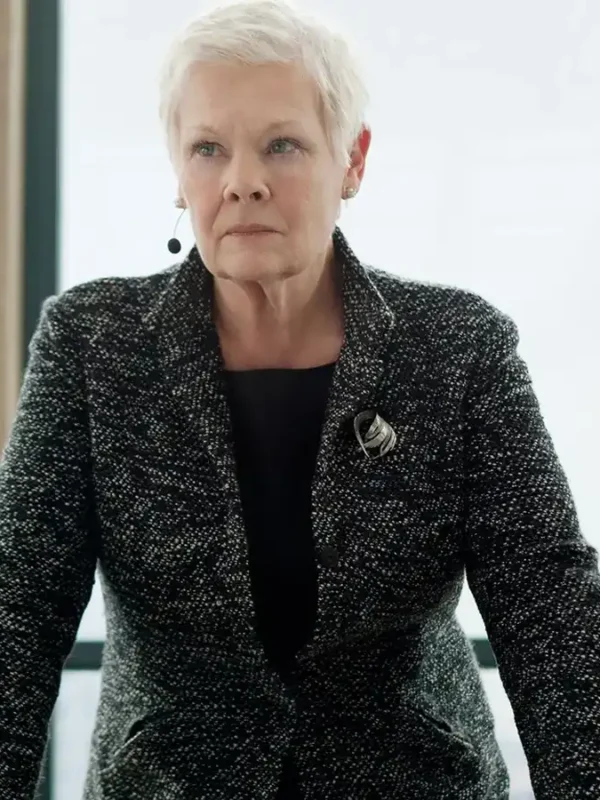 Judi Dench James Bond Skyfall Coat