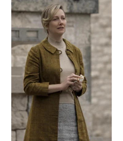 Judy Greer The Long Walk Brown Coat