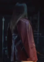 Julia Sweetpea Leather Blazer