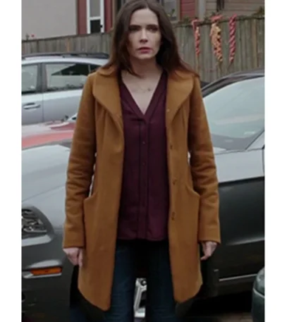 Juliette Silverton Grimm S04 Brown Wool Coat