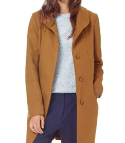 Juliette Silverton Grimm S04 Brown Wool Coat