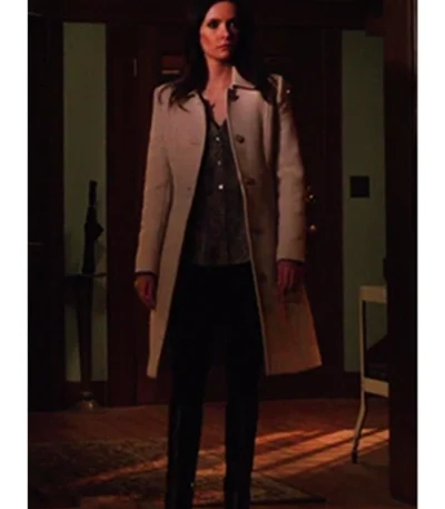 Juliette Silverton Grimm S04 Pink Wool Coat