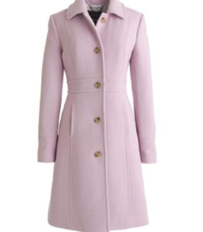 Juliette Silverton Grimm S04 Pink Wool Coat