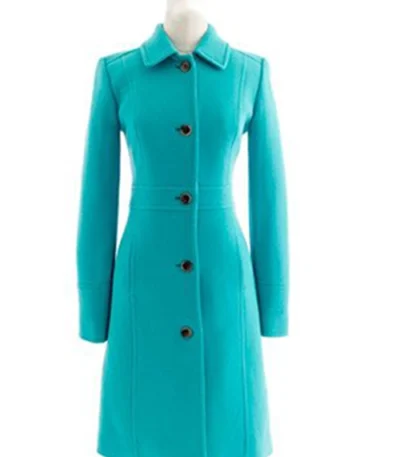 Juliette Silverton Grimm S04 Turquoise Coat
