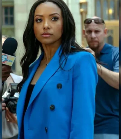 Kat Graham Tyler Perry’s Duplicity Blue Blazer