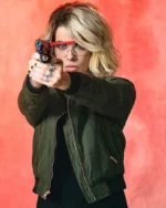 Kate Beckinsale Jolt Lindy Green Bomber Jacket