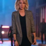 Kate Beckinsale Jolt Lindy Grey Suiting Blazer