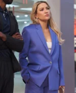 Kate Hudson Running Point S01 Blue Blazer