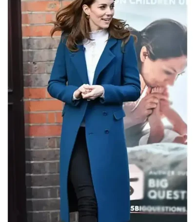 Kate Middleton LEYF Blue Coat