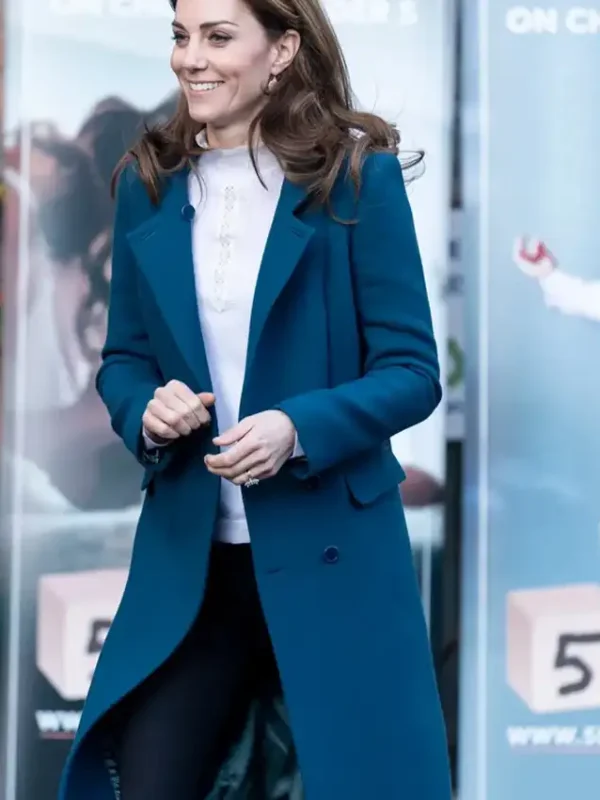 Kate Middleton LEYF Blue Coat