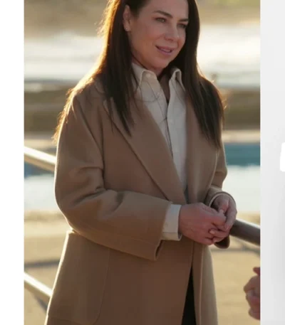 Kate Ritchie The Role of a Lifetime S01 Beige Wool Coat