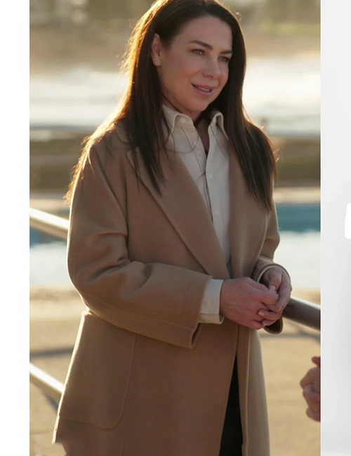 Kate Ritchie The Role of a Lifetime S01 Beige Wool Coat Kate Ritchie The Role of a Lifetime S01 Beige Wool Coat