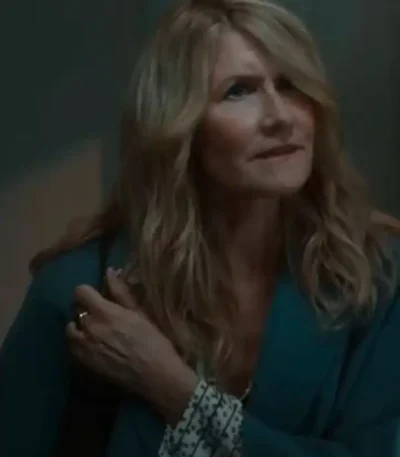 The Son 2022 Laura Dern Blue Coat