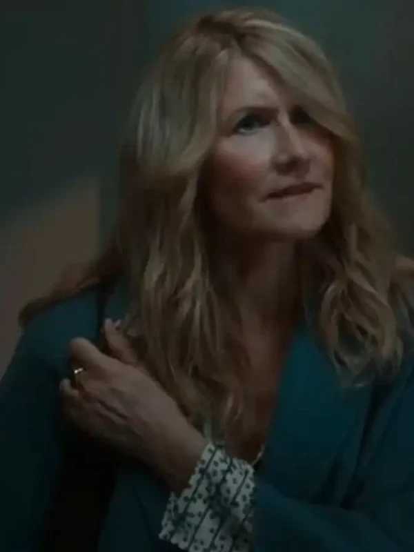 The Son 2022 Laura Dern Blue Coat