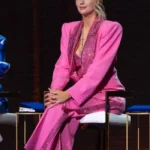 Kate Upton Dress My Tour 2024 Pink Suit