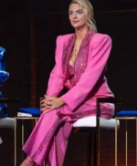 Kate Upton Dress My Tour 2024 Pink Suit