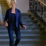 Katherine McNamara True Justice Family Ties Blue Blazer