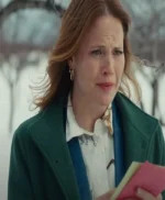 Katie Leclerc A Cherry Pie Christmas Green Coat