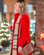 The Most Colorful Time Of The Year 2022 Michelle Red Coat