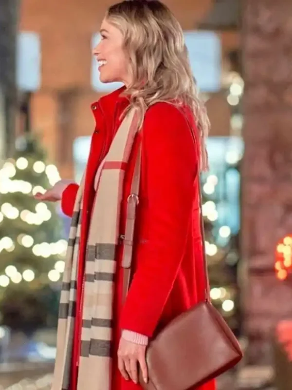 The Most Colorful Time Of The Year 2022 Michelle Red Coat