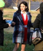 Katy Keene Wool Checked Coat