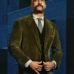 Keegan-Michael Key Play Dirty Green Corduroy Blazer