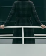 Keira Knightley The Woman in Cabin 10 Black Coat