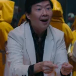 Ken Jeong The Pentaverate White Blazer Coat