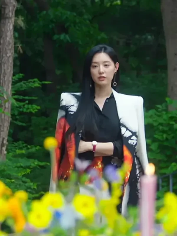 Kim Ji-won Queen of Tears 2024 Coat