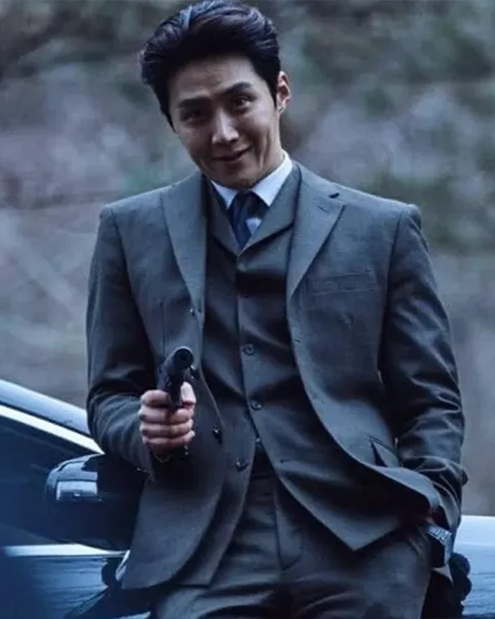 Kim Seon-Ho The Childe 2023 Grey Blazer Kim Seon-Ho The Childe 2023 Grey Blazer