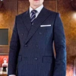Kingsman Eggsy Double Breasted Blue Suit