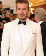 Kingsman Eggsy Suiting Fabric Ivory Tuxedo
