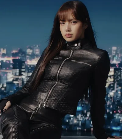 Spring 2026 Lisa Black Leather Jacket
