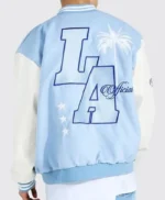 LA Baby Blue Varsity Jacket