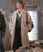 La Dolce Villa 2025 Violante Placido Beige Coat